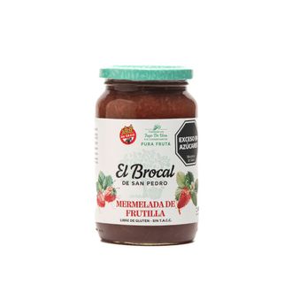 Mermelada El Brocal De Frutilla Light x 400 g