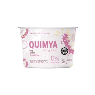 Yogurt Quimya a Base de Coco Frutilla x 170 g