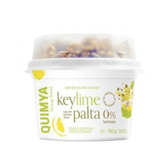 Yogur Quimya a Base de Coco Key Lime Palta con granola x 150 g