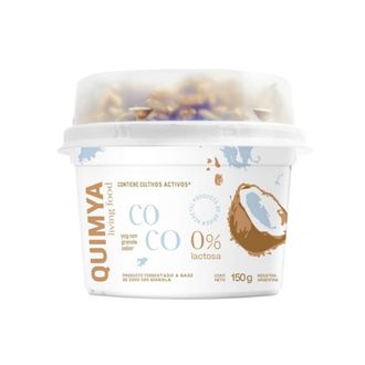 Yogurt Quimya a Base de Coco Natural con granola x 150 g