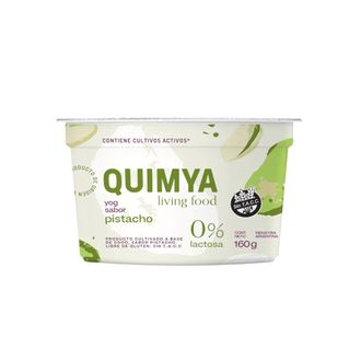 Yogurt Quimya a Base de Coco Pistacho x 160 g