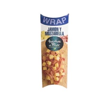 Wraps Huertas del Pilar Jamón y Mozzarella x 230 g