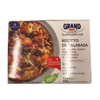 Risotto Grandwich de Calabaza x 330 g