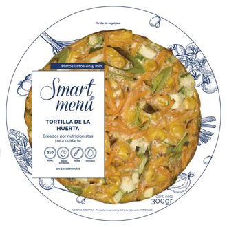 Tortilla Smart Menú de la Huerta con Calabaza x 300 g