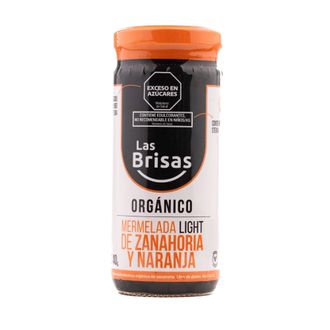 Mermelada Las Brisas Organica Zanahoria y Naranja Light x 240 g