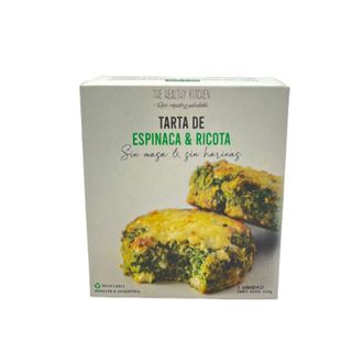 Tarta The Healthy Kitchen de Espinaca-Ricota y Queso sin Masa x 310 g