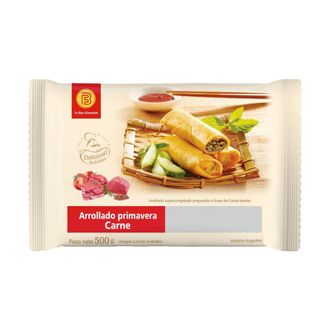 Arrollado Primavera Fubao de Carne x 500 g