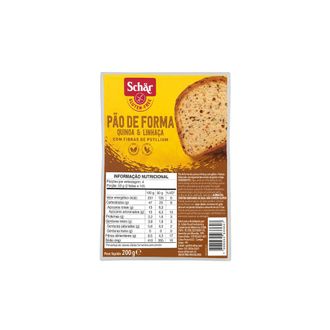 Pan Schar Quinoa y Lino x 200 g
