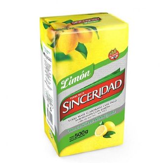 Yerba Mate Sinceridad Limon con Palo Flojo x 500 g