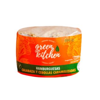 Hamburguesa Green Kitchen Calabaza y Cebollas Caramelizadas x 500 g