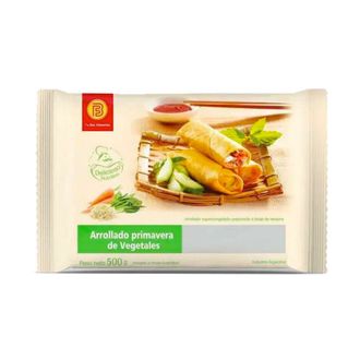 Arrollado Primavera Fubao de Vegetales x 500 g