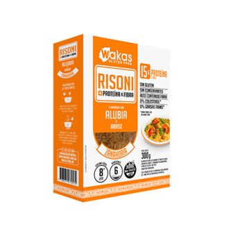 Pasta Risoni de Alubias y Arroz Wakas Zanahoria x 300 g