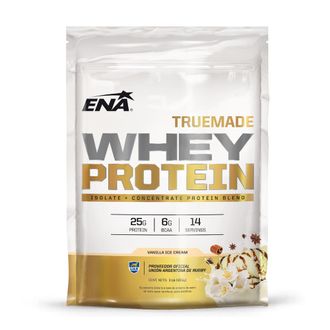 Suplemento Deportivo Ena Whey Protein True Made Vainilla x 453 g