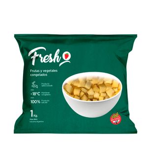 Ananá Congelado Fresh Cubeteado IQF x 1 Kg
