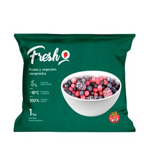 Mix de Frutos Rojos sin Frutillas Congeladas Fresh IQF x 1 Kg