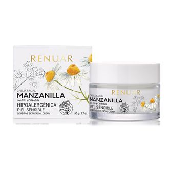 Crema Facial Renuar Hipoalergénica Manzanilla x 50 g