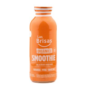 Smoothie Orgánico Las Brisas Naranja, Pera y  Manzanax 330 ml
