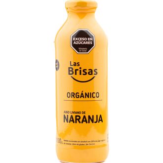 Jugo Orgánico Las Brisas Naranja x 500 ml