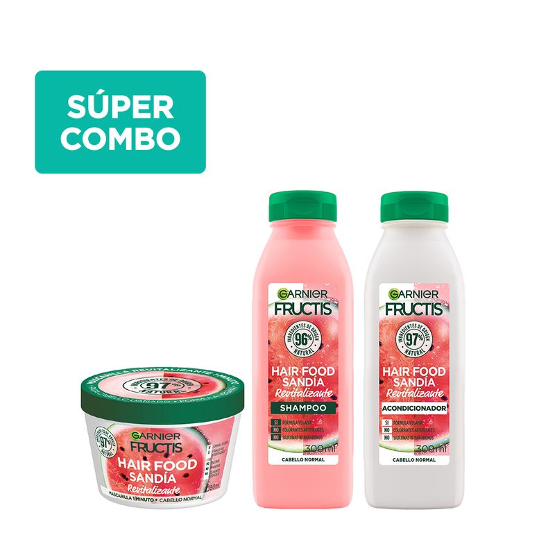 kit-fructis-hair-food-revitalizacion-sandia-shampoo-acondicionador-y-mascarilla