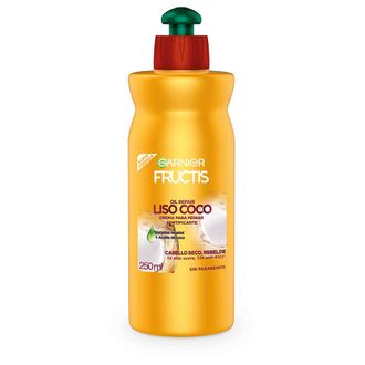 Crema para Peinar Garnier Oil Repair Liso Coco x 250 ml