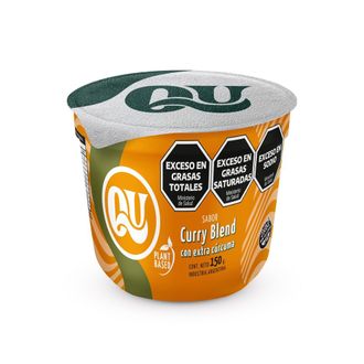 Queso Qu Food a Base de Proteínas de Arvejas Curry Blend x 150 g