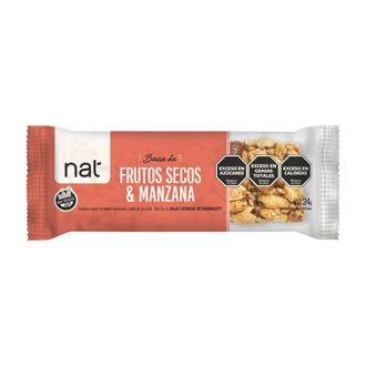 Barrita de Frutos Secos Nat de Manzana x 24 gr