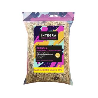 Granola Integra Almendras, Caju y Arandanos x 1 kg