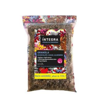 Granola Integra Chocolate, Cacao y Almendras x 1 kg