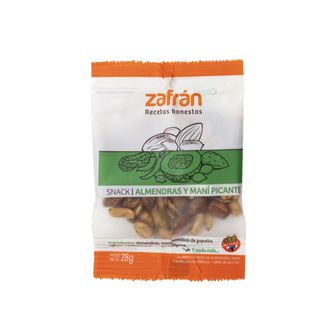 Snack Zafran Almendras y Maní x 28 g