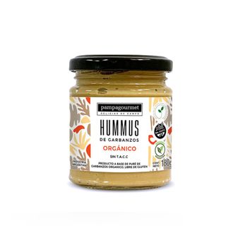 Hummus Pampa Gourmet Orgánico de Garbanzo x 180 g