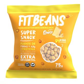 Garbanzos Tostados Fitbeans Sabor Queso x 75 g