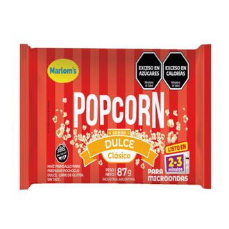 Pochoclos Pop Corn Dulce x 87 g