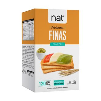 Tostadas Finas Nat Clásicas x 140 g