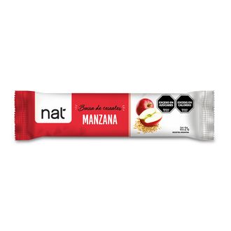 Barrita de Cereales Nat sabor Manzana x 21 g