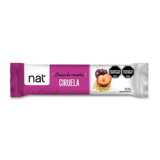 Barrita de Cereales Nat sabor Ciruela con Fibras x 21 g