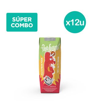 Combo Jugo Pura Frutta Multifruta Kids x 250 ml x 12 un