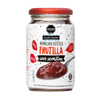 Mermelada Cuarto Creciente de Frutilla con Stevia x 400 g