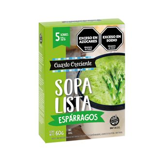 Sopa Lista Cuarto Creciente de Esparragos x 60 g