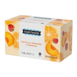 Infusión Cuarto Creciente Frutilla, Durazno y Naranja x 240 g