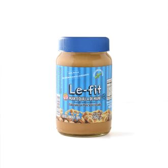 Mantequilla de Maní Le-Fit con Stevia x 360 g