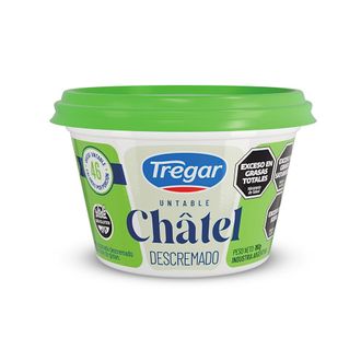 Queso Untable Tregar Chatel Descremado x 180 g