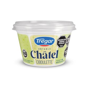 Queso Untable Tregar Chatel con Ciboulette x 180 g