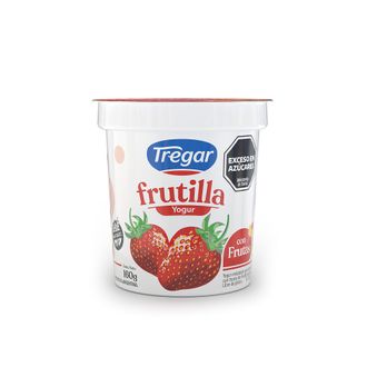 Yogur Entero Tregar Frutilla x 160 g