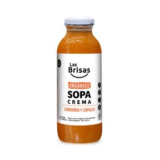 Sopa Crema Las Brisas Orgánica Zanahoria y Zapallo x 330 ml