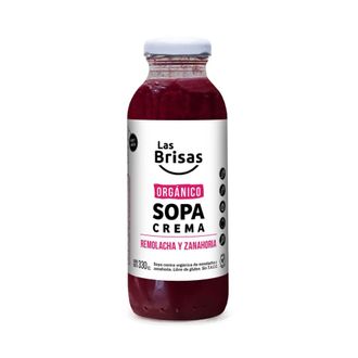 Sopa Crema Las Brisas Orgánica Remolacha y Zanahoria x 330 ml