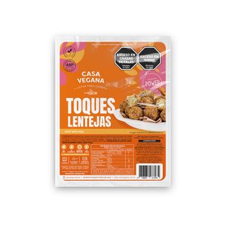 Toques Casa Vegana Lentejas x 420 g