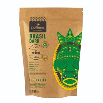 Café Caffettino Brasil Dark en Grano x 250 g