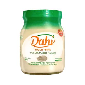 Yogur Firme Descremado Dahi Natural x 190 g