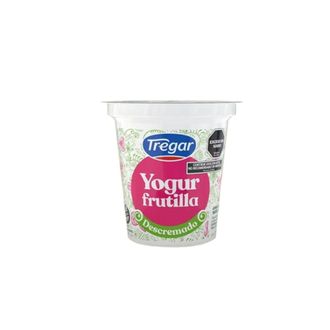 Yogur Tregar Descremado Frutilla x 125 g