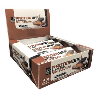 Suplemento Deportivo Protein Bar Sabor Chocolate sin Azúcar x 46 g x 12 un